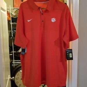 Clemson nike polo